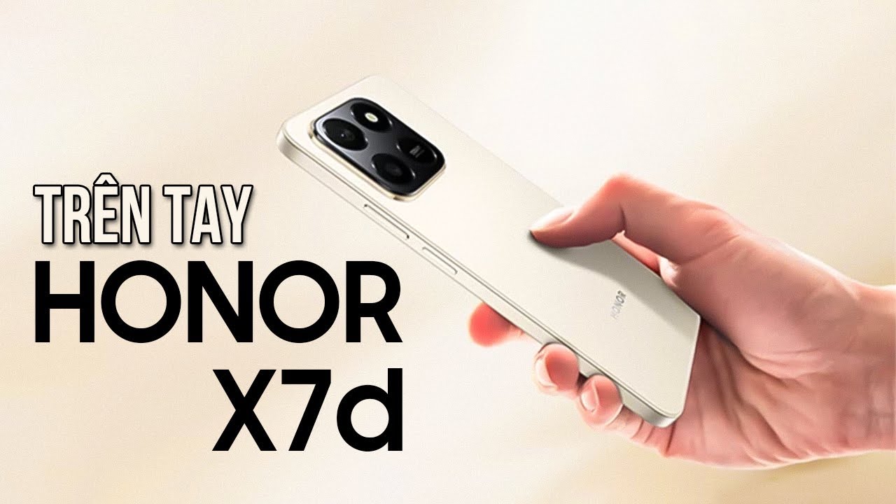 Review HONOR X7d 4G: Hơn 5 TRIỆU có nút AI, pin 6500mAh, độ bền chuẩn 5 sao QUÁ TRÂU