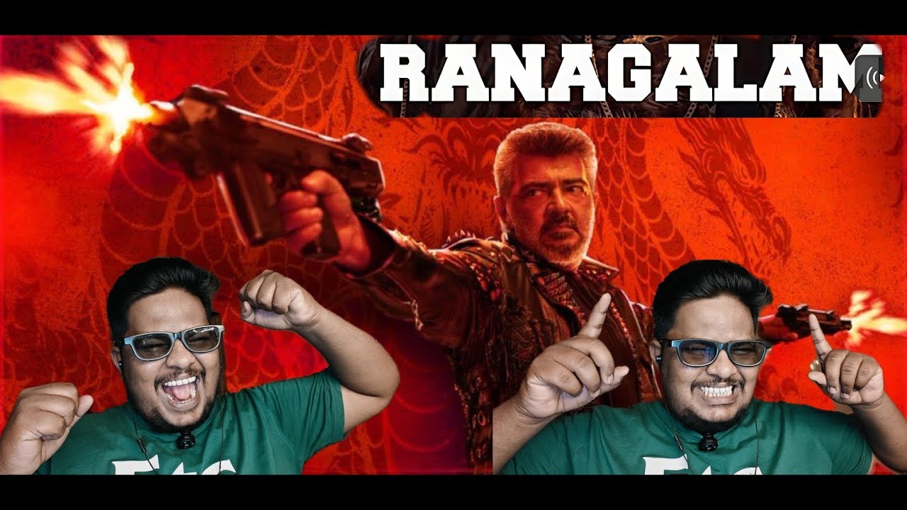 RANAGALAM audio 🔥🥵 | Good Bad Ugly (reaction video) Ajith Kumar, GV Prakash, Nixen #ranagalam #gbu