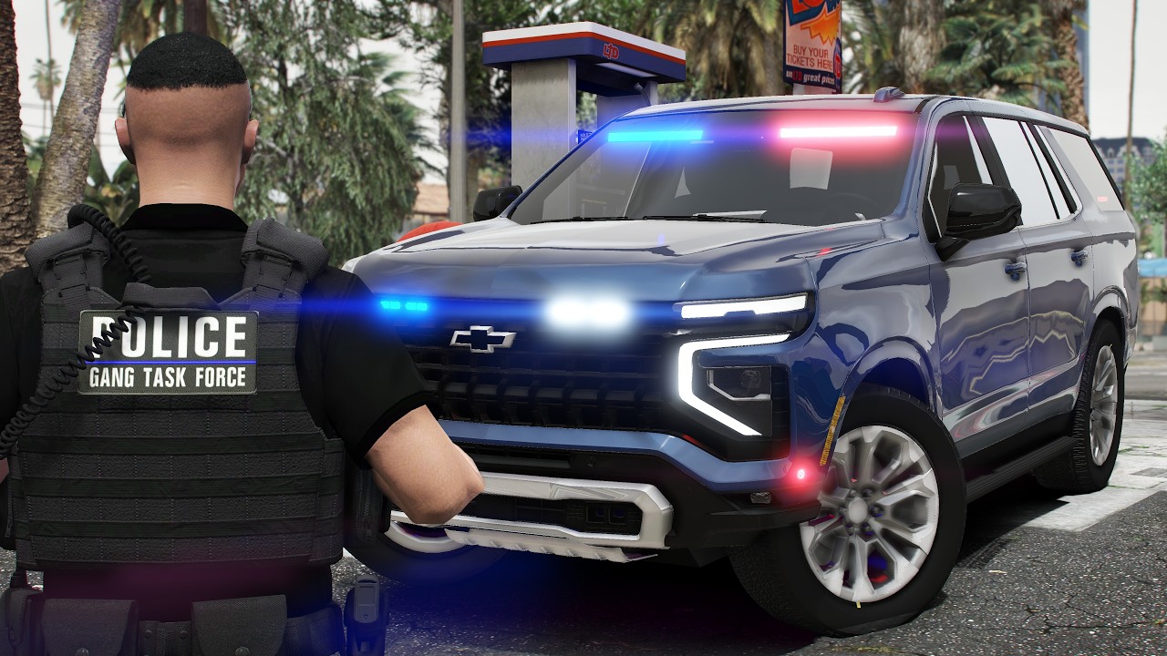 GTA 5 LSPDFR | Gang Unit | New 2026 Tahoe | Ultra GTA 5 Graphics