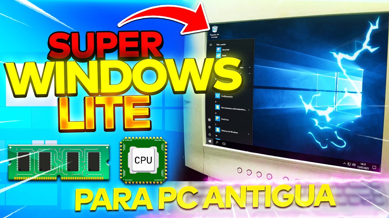EL MEJOR WINDOWS 10 LITE PARA PC ANTIGUA Y PC BAJOS RECURSOS ✅ En 2026