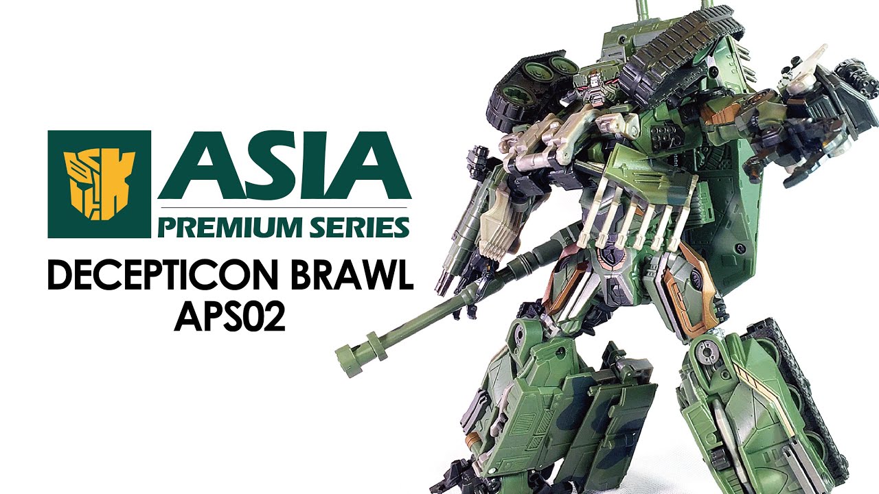 KL變形金剛玩具分享41 真人電影 APS02 L級 轟天雷 Asia Premium Series APS02 Decepticon Brawl