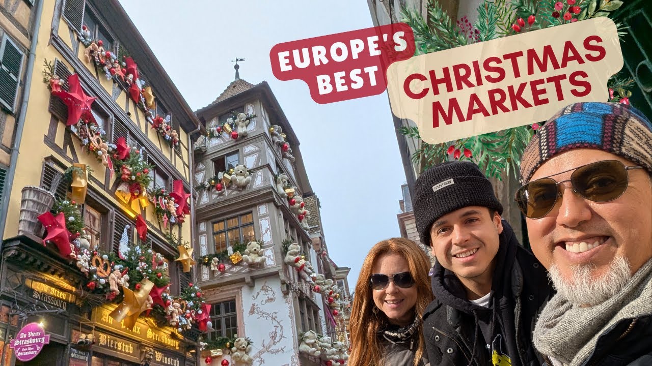 3 Christmas Markets in 3 days: Strasbourg, Colmar, Basel 2024