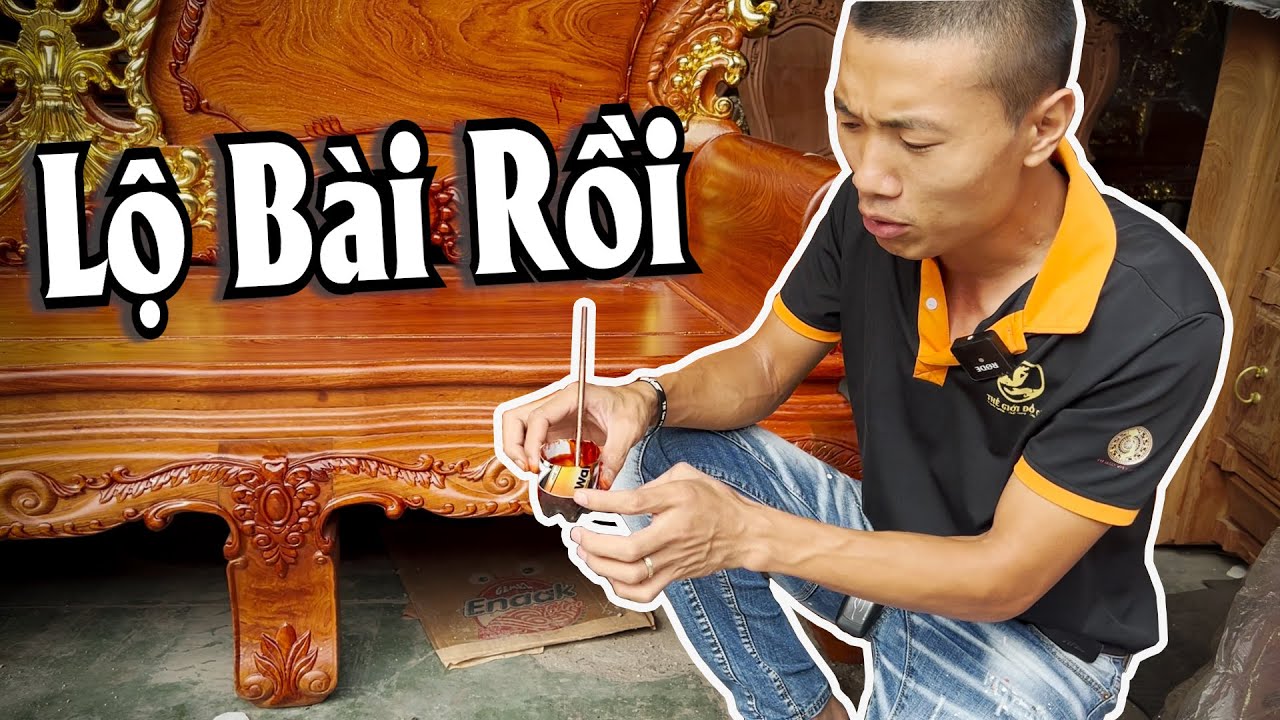 Cách dát vàng đồ gỗ mà bất kỳ ai cũng có thể tự làm tại nhà