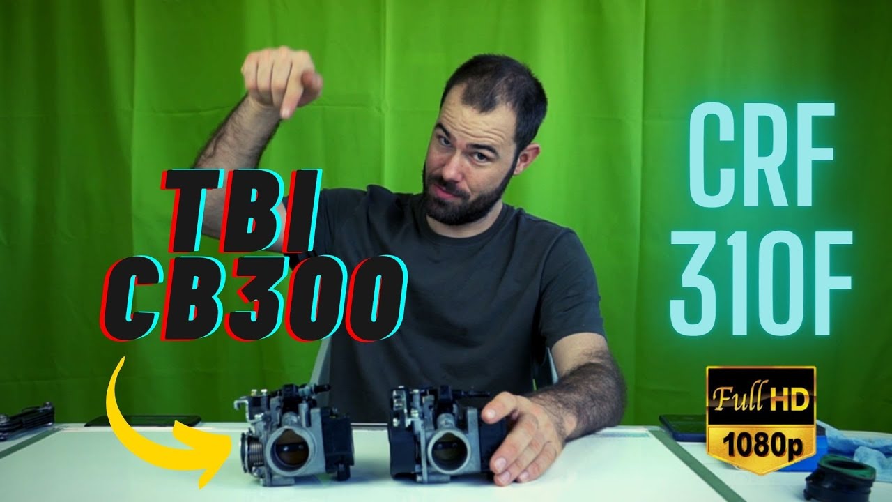 🛠 Adaptação TBI CB300 Flex na CRF 250f- Preparação 310 cc ‼️
