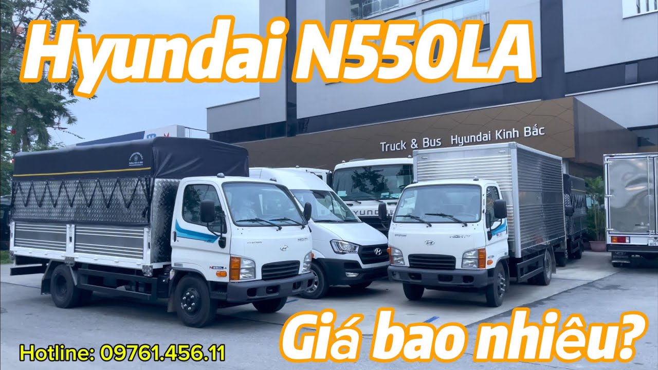 Xe Tải Hyundai N550LA Tải 2,5 Tấn Đủ Bản Thùng/ Báo Giá Hyundai N550LA #n550la #hyundain550la