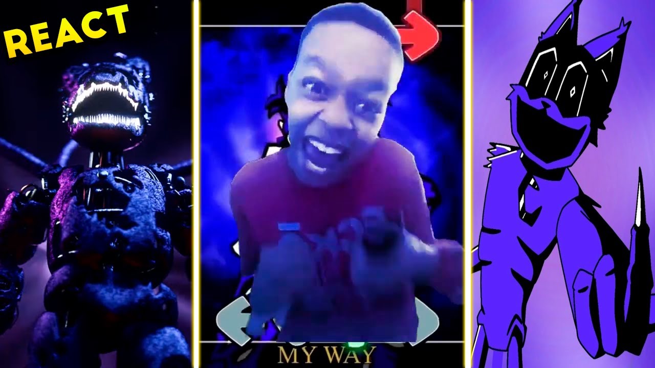 ESSE GAROTO ME MATOU DE RIR!! React VERSÕES DE SILLY BILLY FNF VS YOURSELF