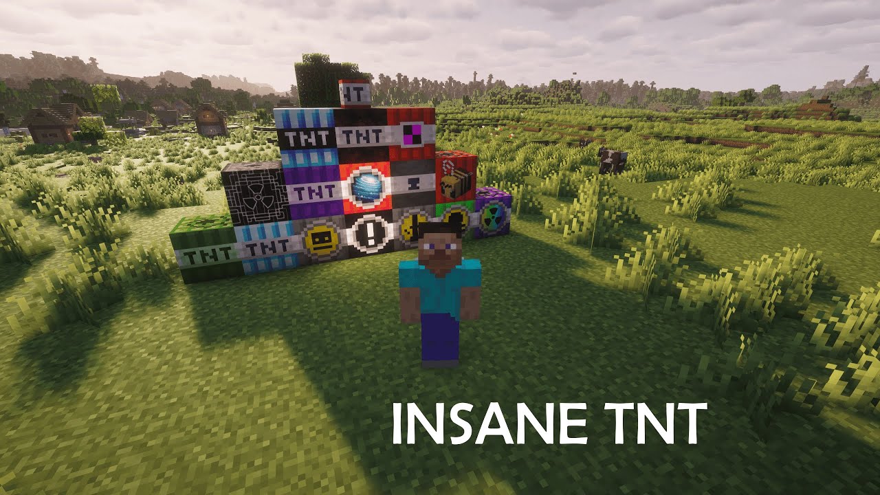 Review del mod Insane TNT 🧨 |  MINECRAFT