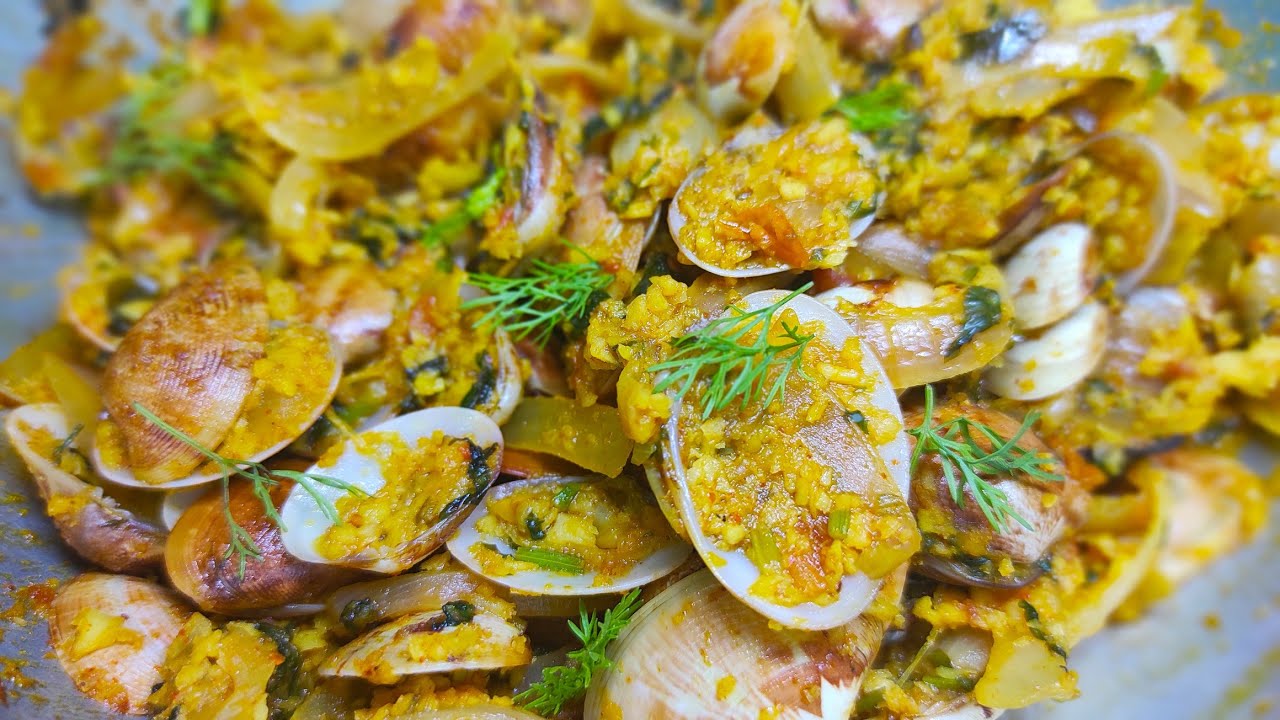 Tisreo dry goan style recipe | Goan clams recipe | Tisrya sukka masala goan recipe