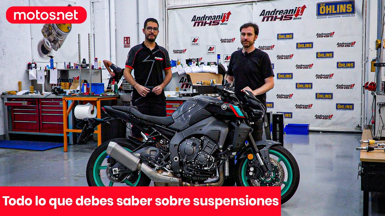 Suspensiones: Todo lo que debes saber / Tutorial sobre la Yamaha MT-10 / Visita a Öhlins MHS.