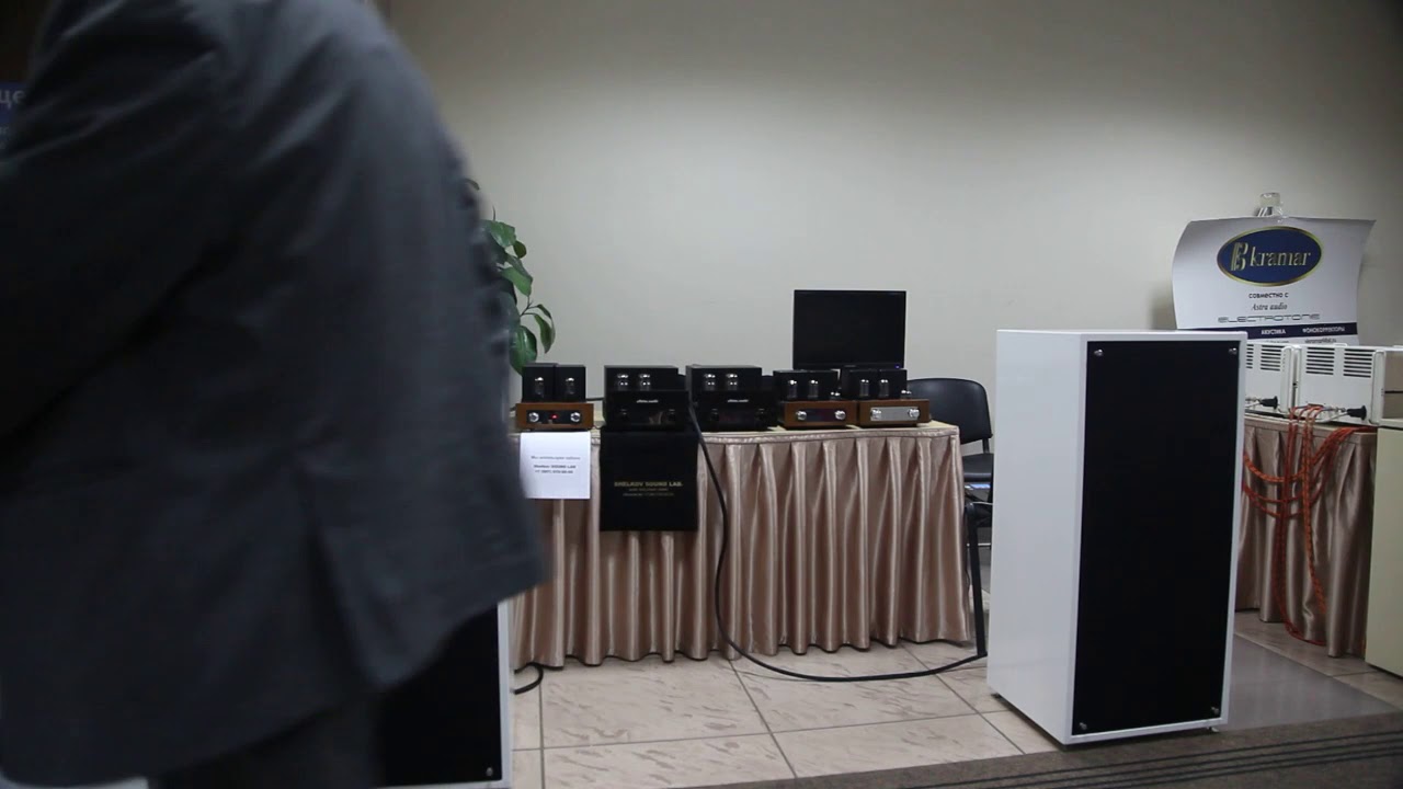 Astra Audio @ Tannoy 15 coaxial  custom @Russian Hi End 2019