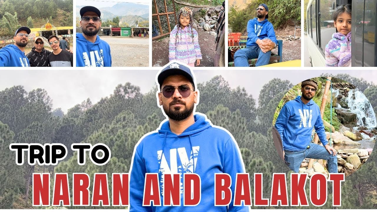 Trip to Naran and Balakot | We explore Kiwai waterfalls | Apni bus k apnay Mazay ☺️