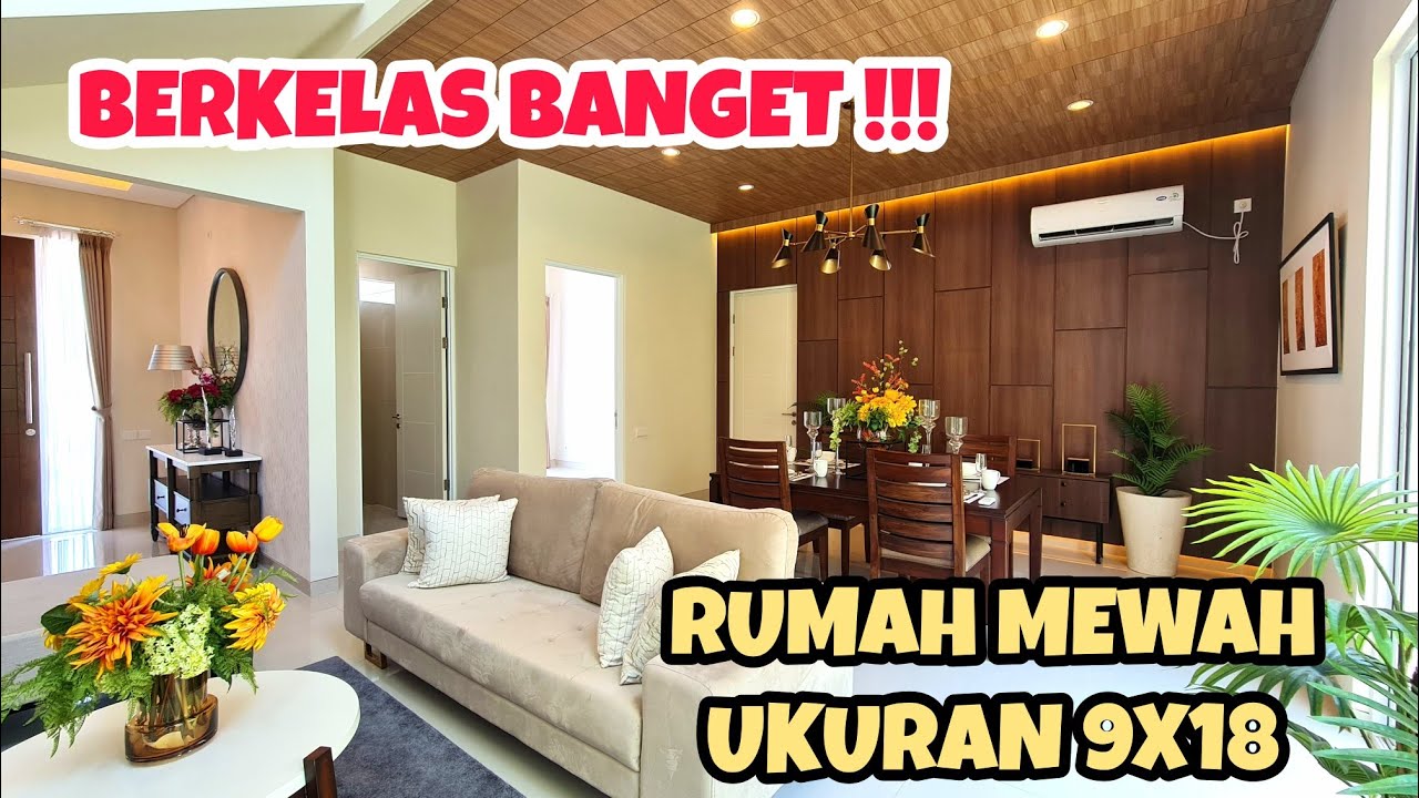 Inspirasi Rumah Minimalis 2 Lantai Ukuran 9x18 Yang Berkelas Banget di Central Park Juanda