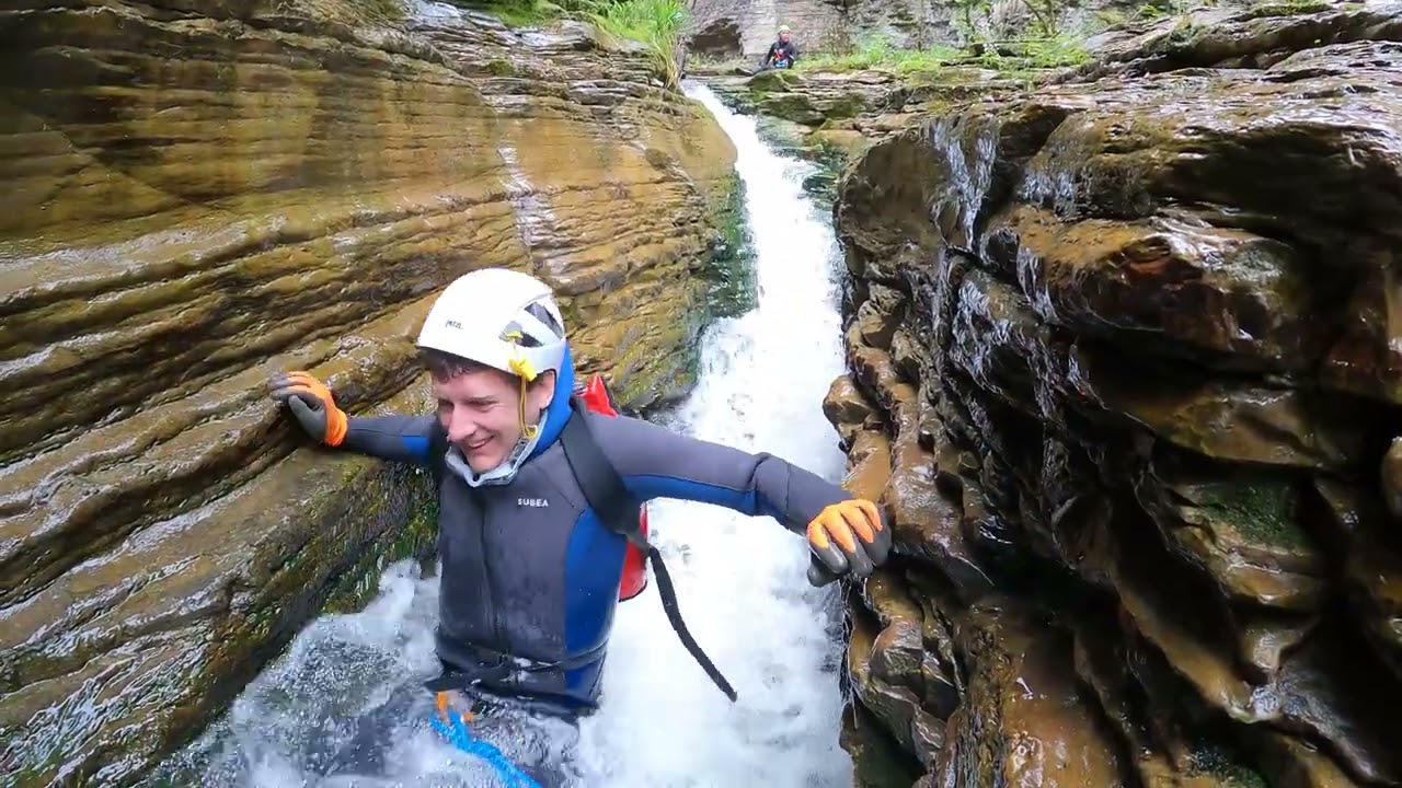 Canyoning in Val Maor 4K