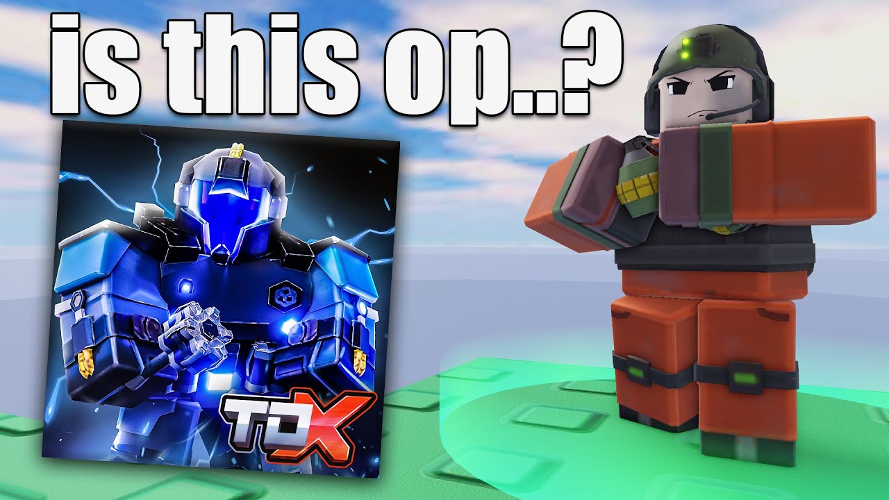 Новая башня гренадера TDX.. | ROBLOX