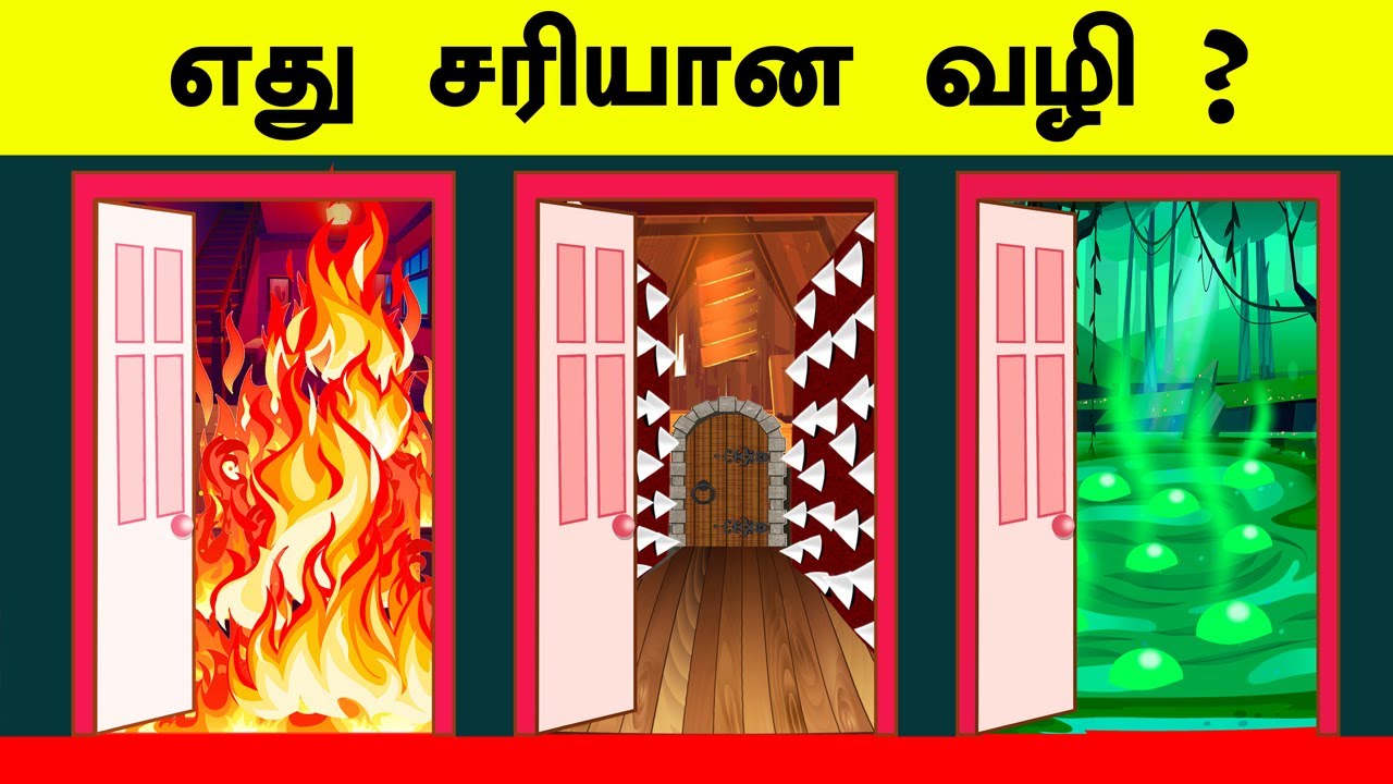 INTERESTING RIDDLES | Riddles in Tamil | Tamil Riddles | THINK APART
