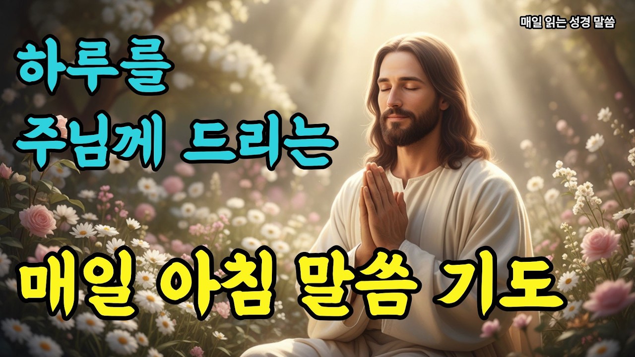 [1시간 기도🙏] 말씀 80편과 함께│하루를 주님께 드리는 매일 아침 말씀 기도✝️│#매일기도 #아침기도 #성경 #말씀 #묵상 #오디오기도