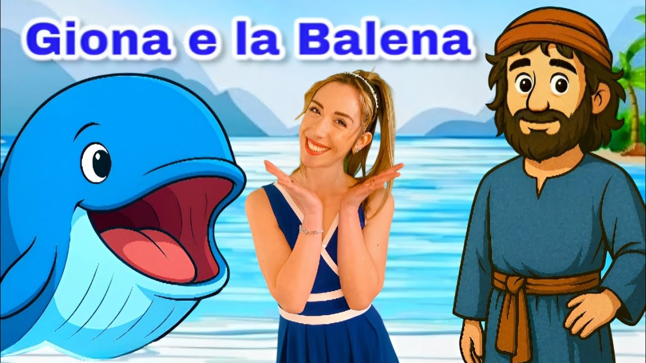 Yada- GIONA E LA BALENA🐋🎶| Canzone della Bibbia per Bambini da Cantare! 🎶📖