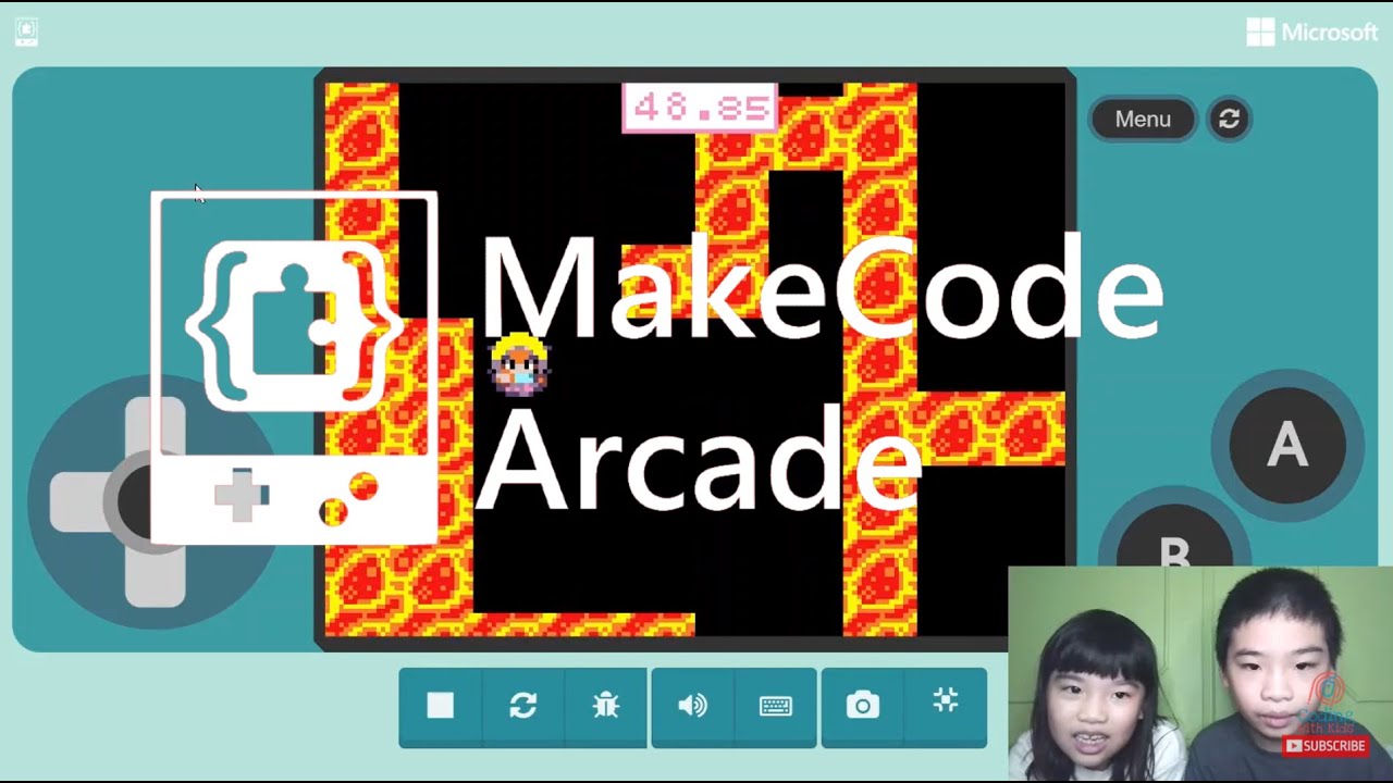 Secrets of GAME DEVELOPMENT: Create your own *LAVA MAZE* GAME in Microsoft MakeCode Arcade