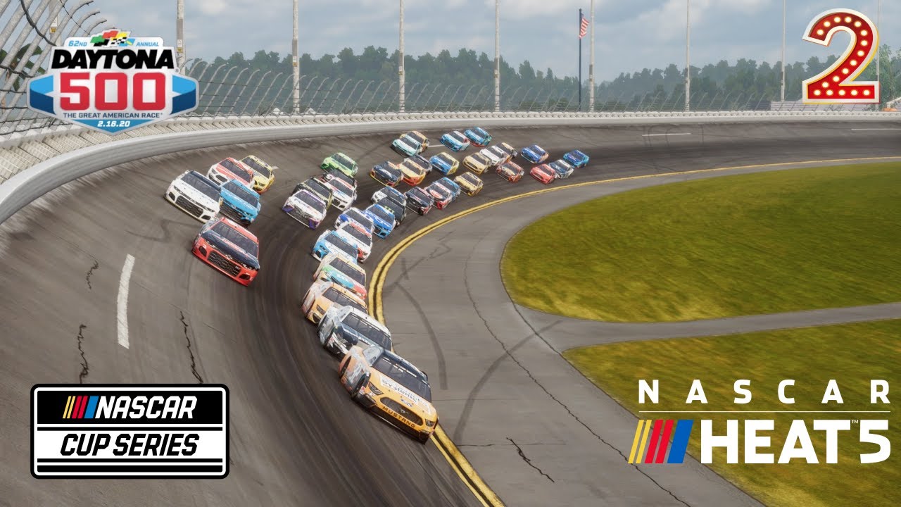 INSANE DAYTONA 500 | NASCAR Heat 5 Career #2 (Cup Debut)