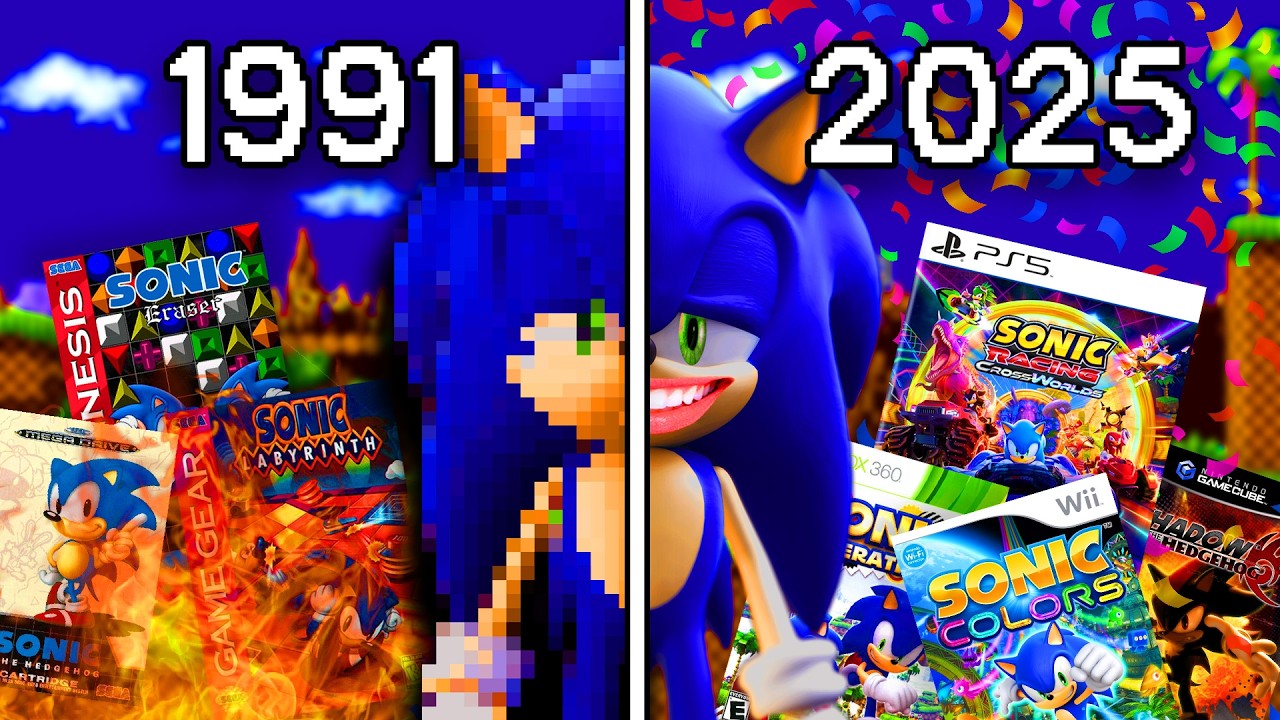 I Played Every Sonic Game Ever (Yes, All of Them)