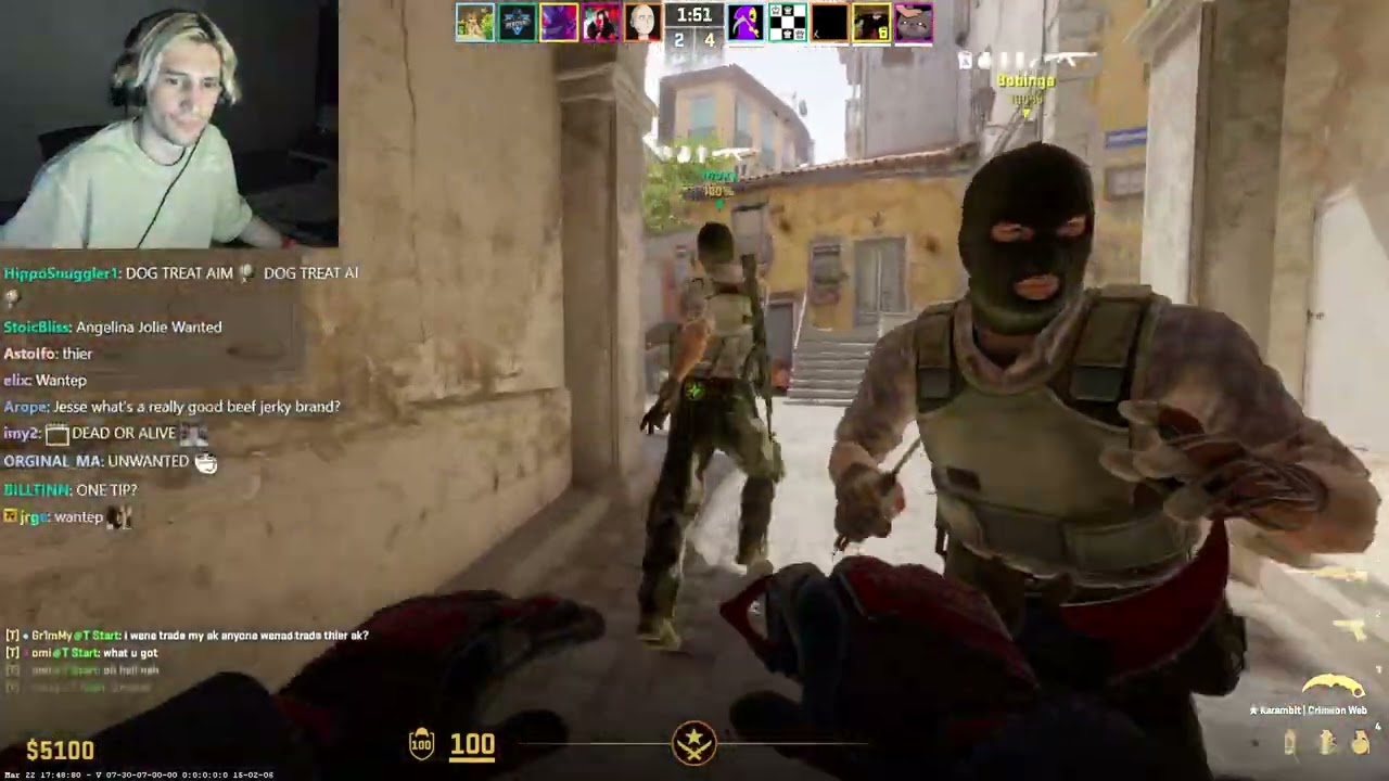 xQc Plays Counter Strike 2 with the Boys!