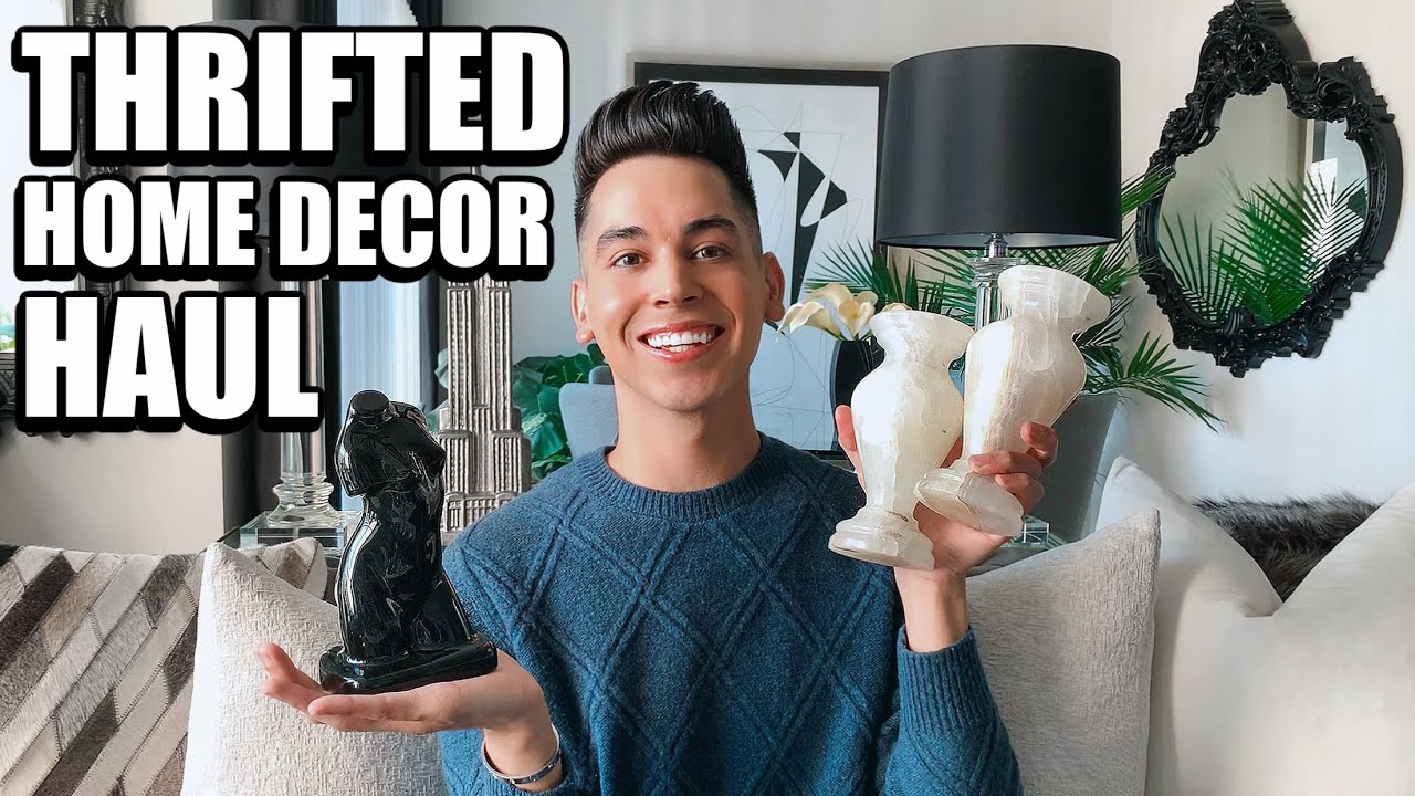 HOME DECOR HAUL + THRIFT WITH ME | AESTHETIC THRIFT STORE FINDS | AFFORDABLE GOODWILL INSPIRATION