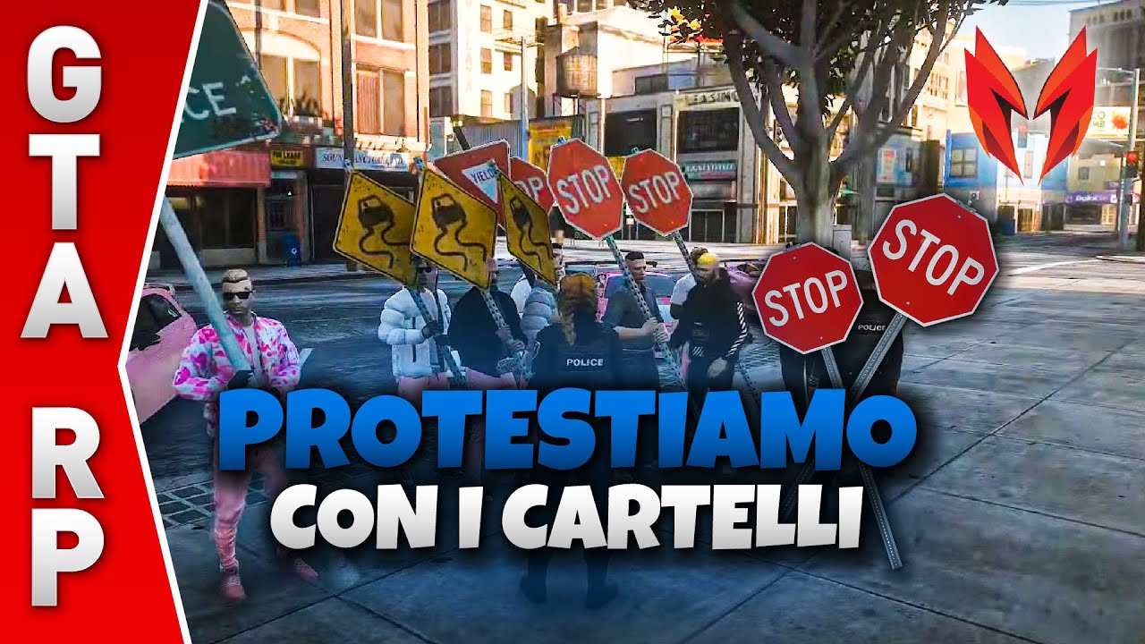 PROTESTIAMO ALLA CENTRALE DI POLIZIA - QUINTO CAPOCCHIA | IMPERO GTA RP
