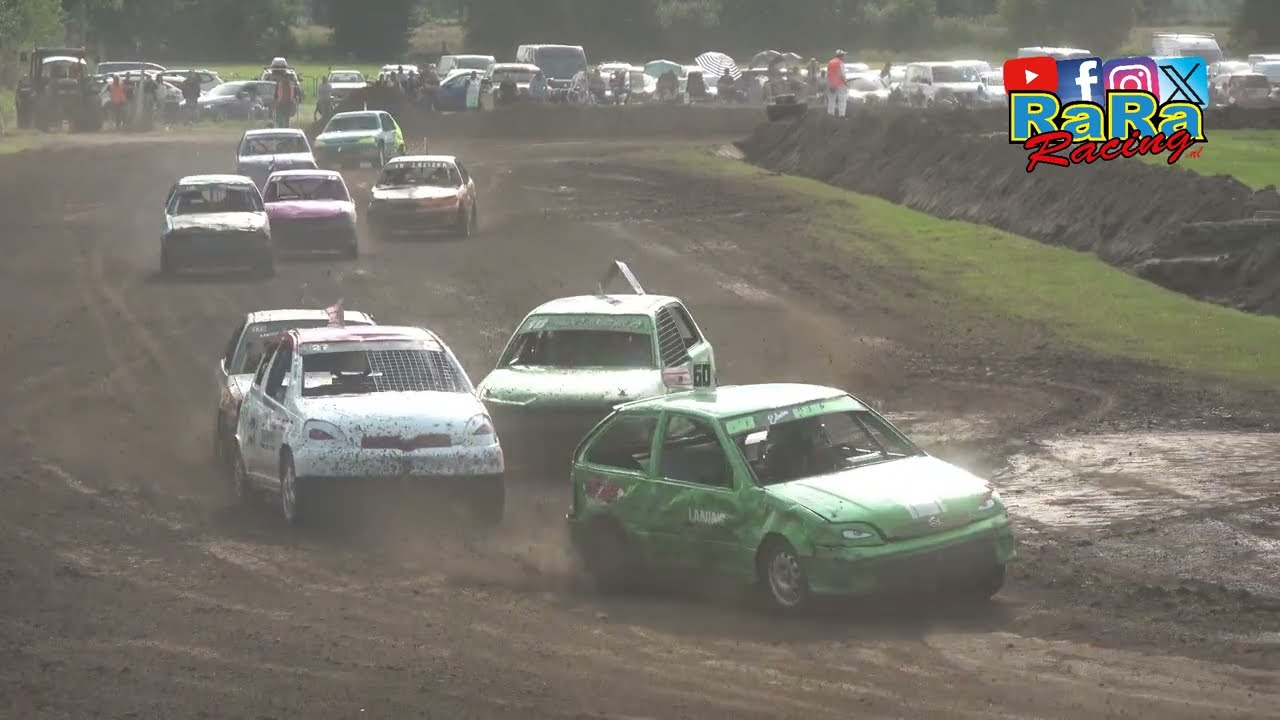 Junioren heat 5 autocross Eelde Paterswolde 18 augustus 2024 - RaRaRacing