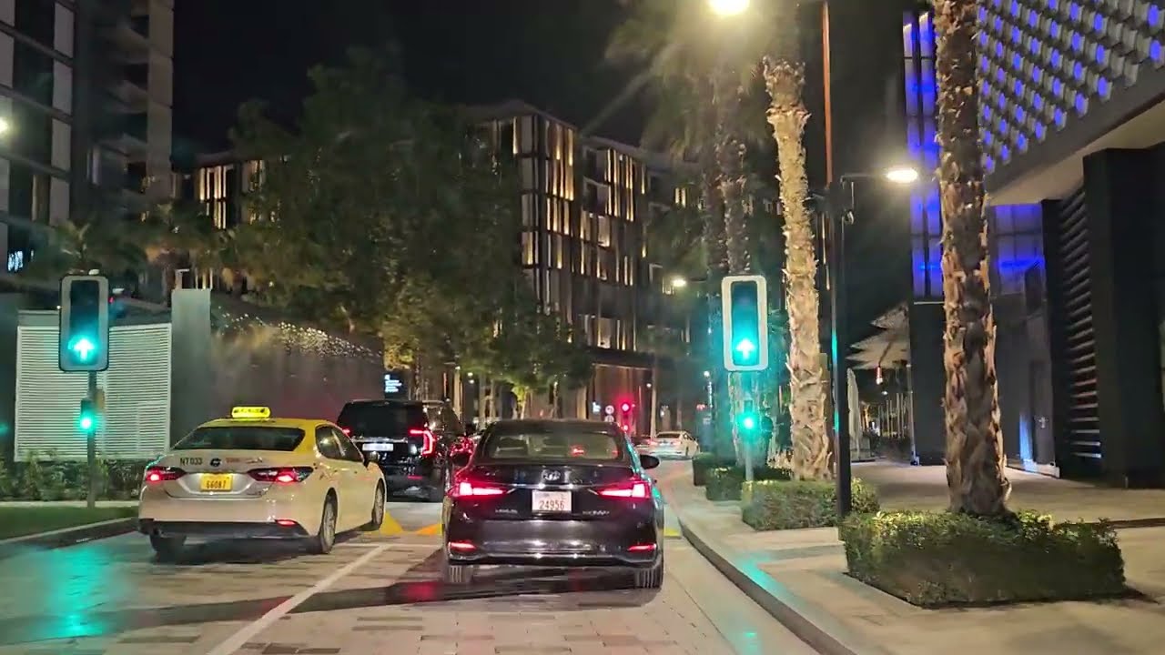 Dubai Blue Water Island (Caesars Palace),  Dubai Harbour from Discovery Gardens