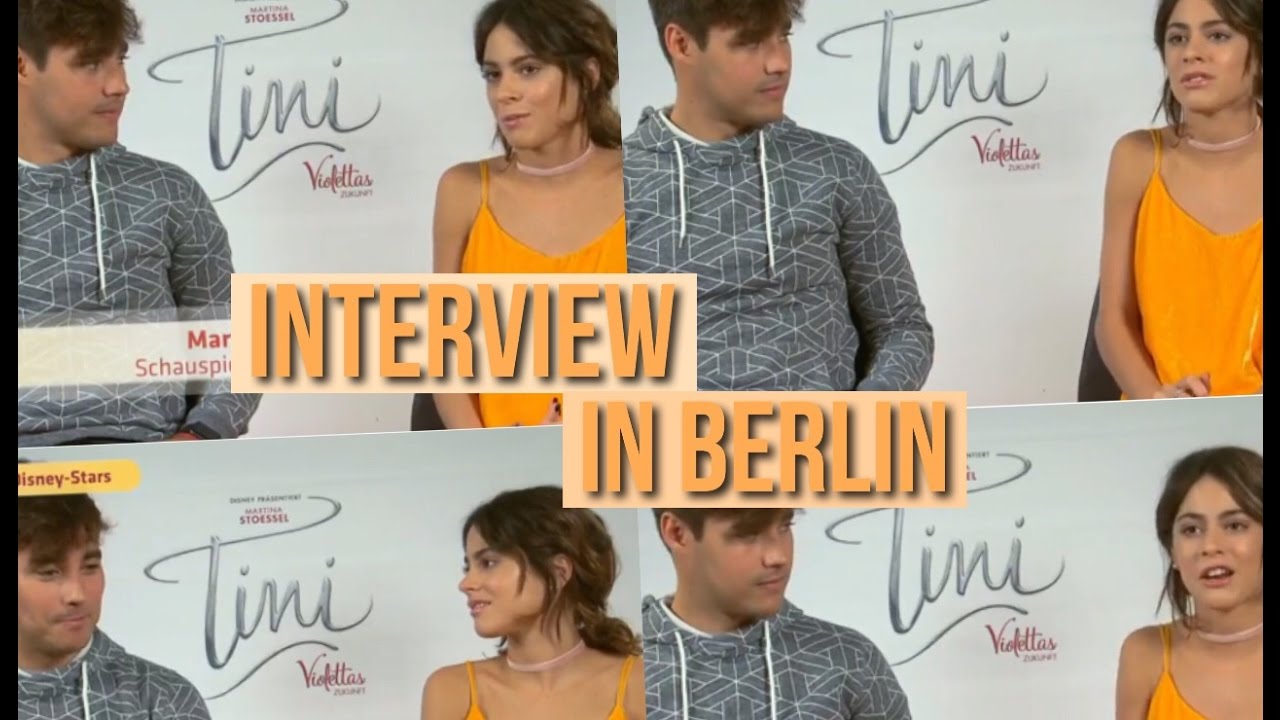 Interview with a German TV channel - Martina Stoessel ♡