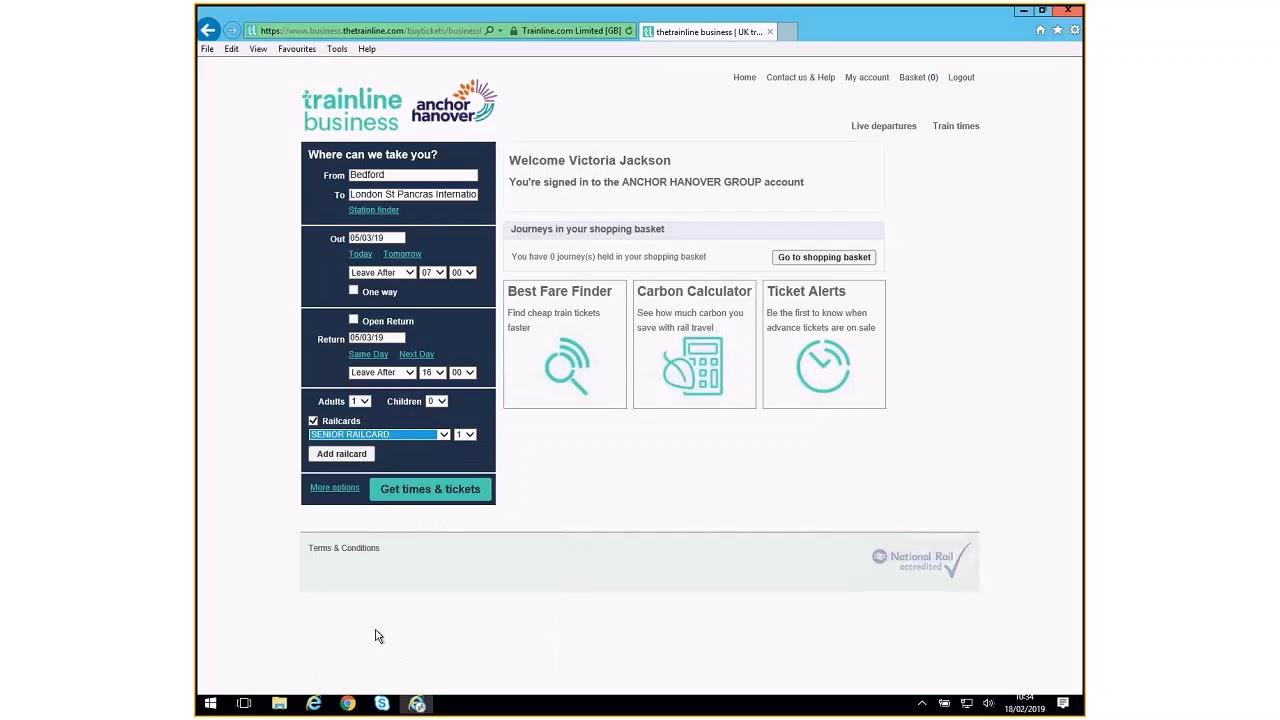 Trainline Booking Train Tickets