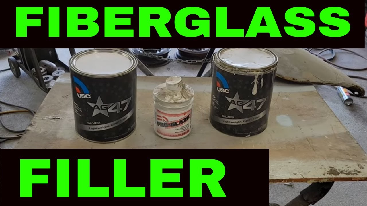 reinforced body filler or fiberglass body filler  do I need to use it to seal the surface