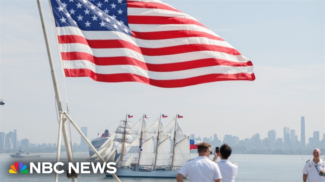 Watch: Sail4th 250 event for America's 250th anniversary