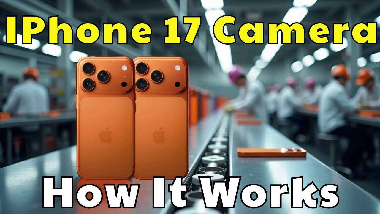 How Apple Builds the iPhone 17 Pro Camera &ndash;  And Why It Costs $200