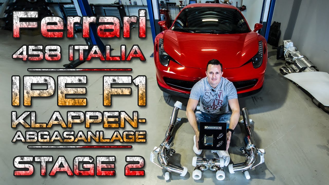Ferrari 458 Italia |  IPE F1 Exhaust - Formel 1 Klang + Tuning auf 6XX PS | SimonMotorSport | #415