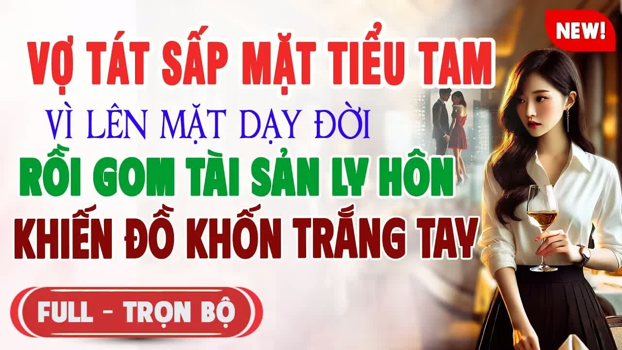 Cú tát giữa đám đông tưởng khiến cô sụp đổ, nào ngờ ngay tại tòa ly hôn anh ta trắng tay trong nỗi ê