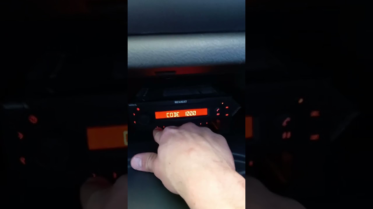 Cómo desbloquear estéreo Renault Clio, Platina, Kangoo Unit Blocked