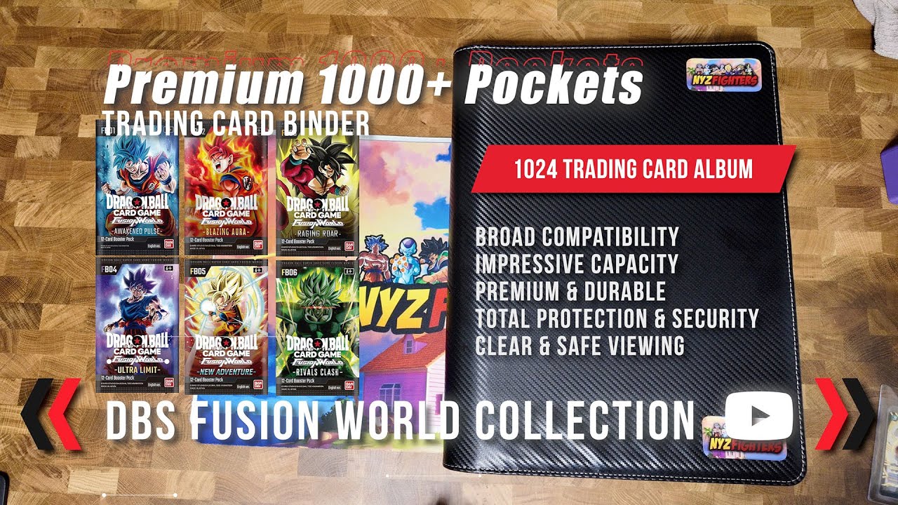 My Binder Collection for Dragon Ball Super Card Game Fusion World