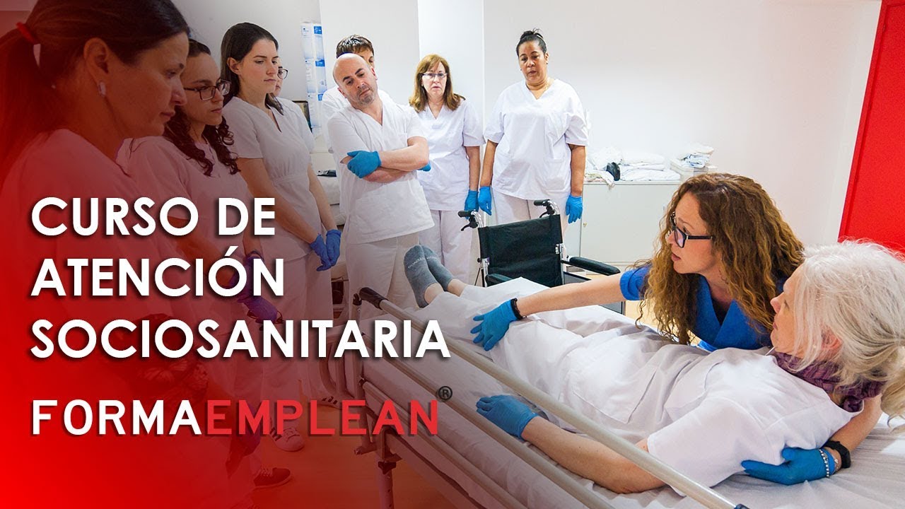 Curso de Atención Sociosanitaria de FORMAEMPLEAN