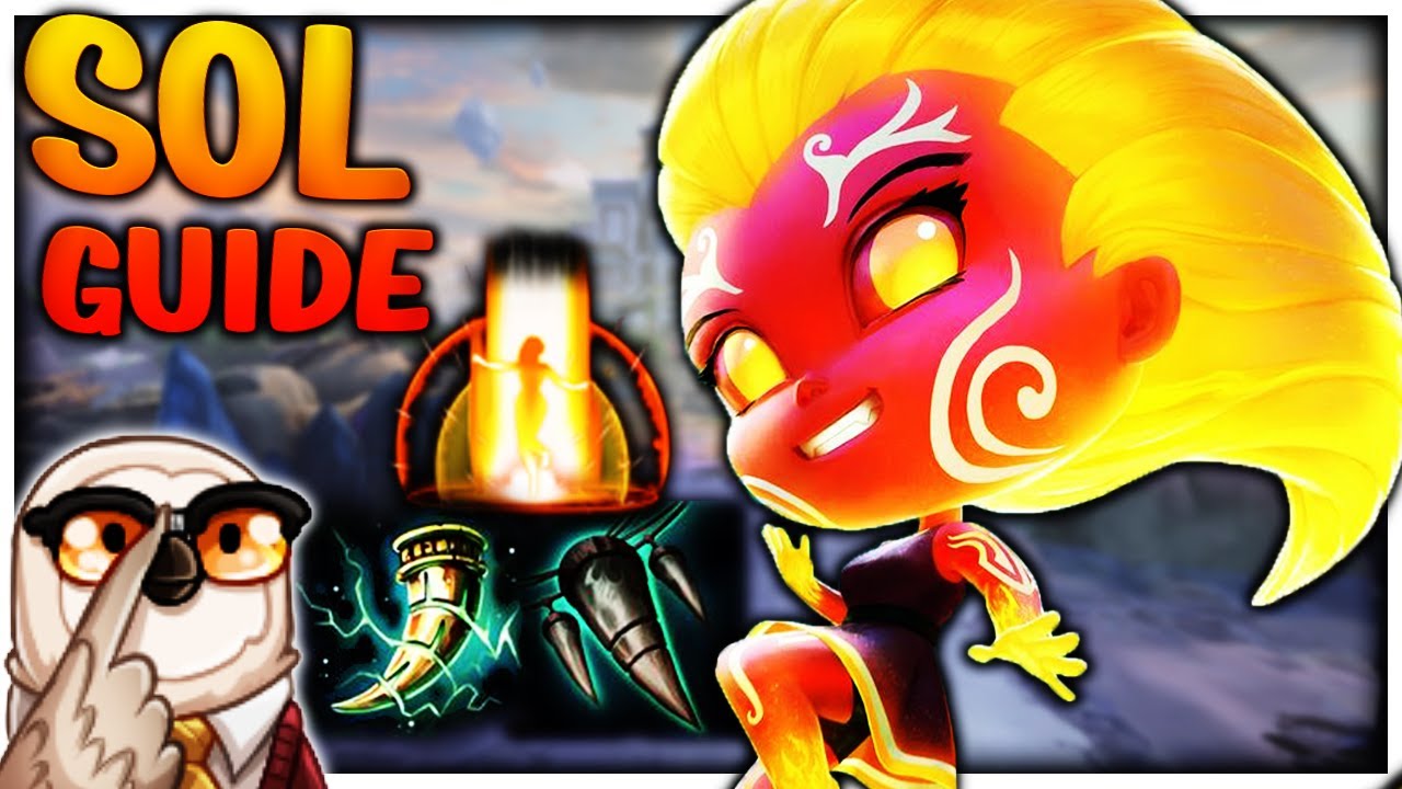SOL GUIDE: HUGE IMMUNITY FRAME POTENTIAL! | Incon | Smite