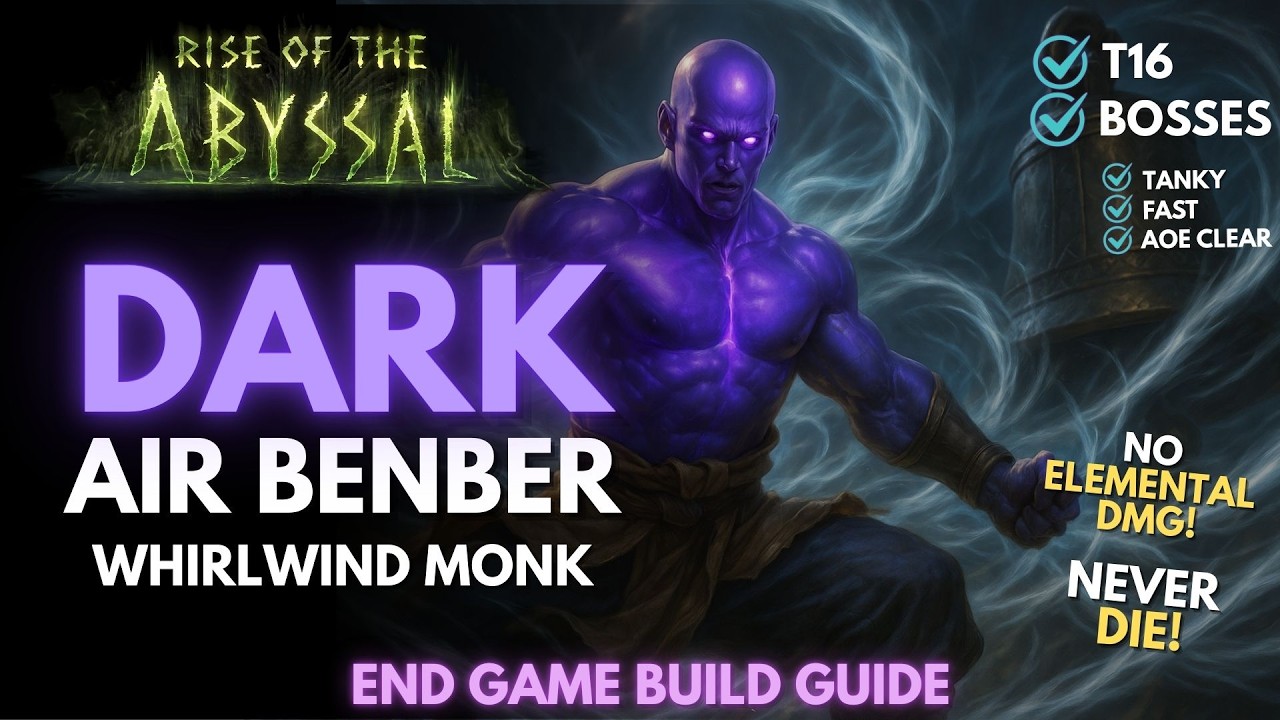 Dark Air Bender Monk (Hollow Palm) | Off Meta Endgame Guide PoE2