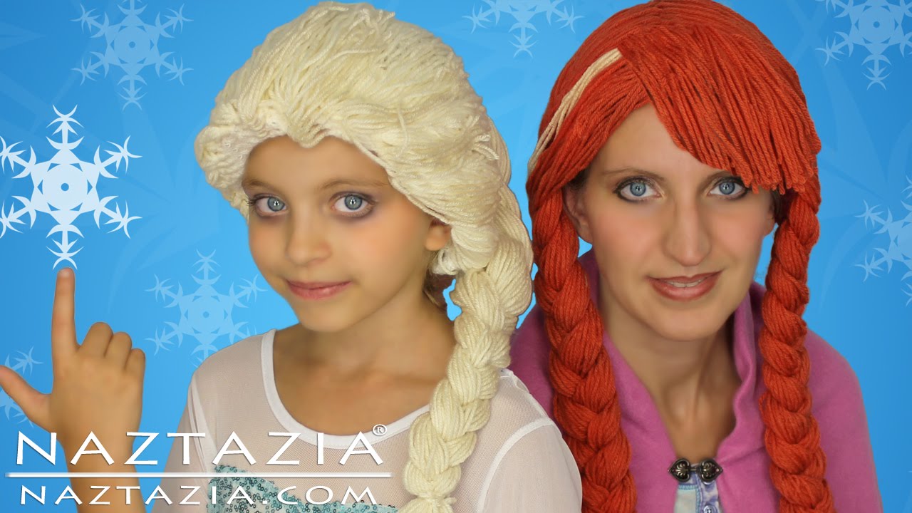 HOW to MAKE YARN WIG - DIY Tutorial for Wigs for Cosplay
