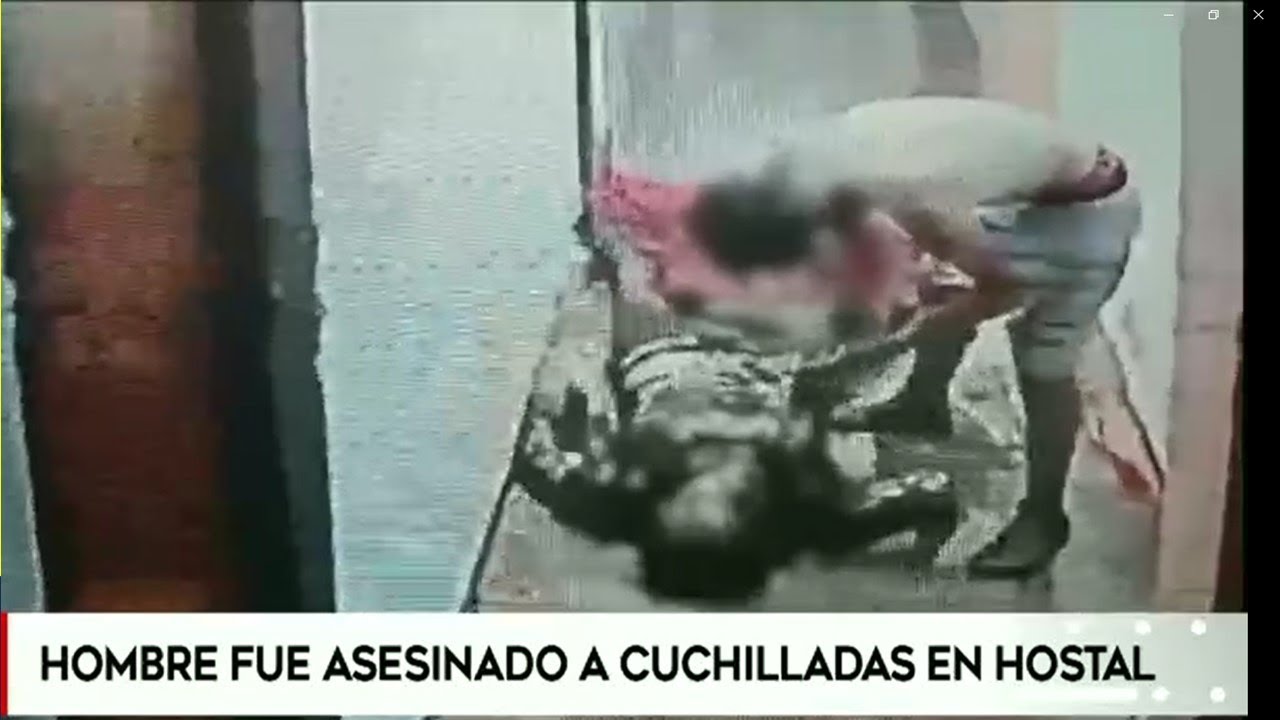 Hombre fue asesinado a cuchilladas por un menor de edad en un hostal