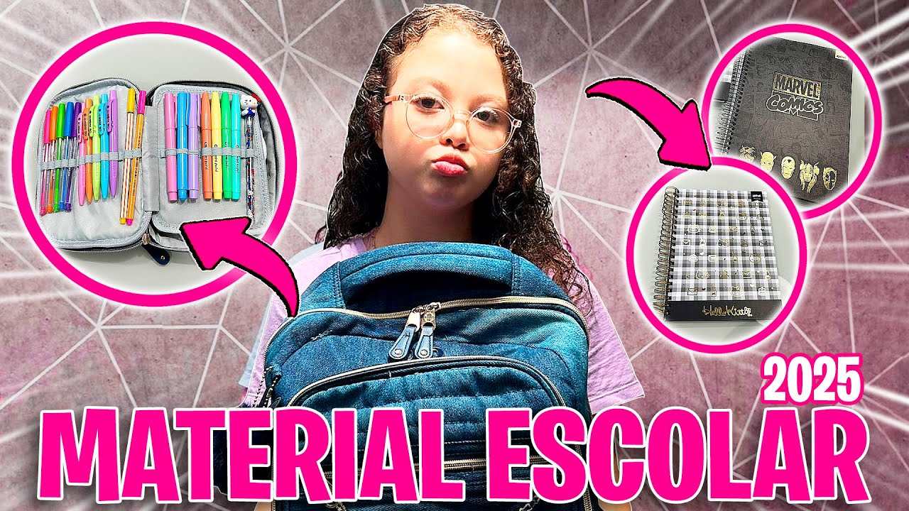 MATERIAL ESCOLAR DA BIBI DE 2025 📚📏