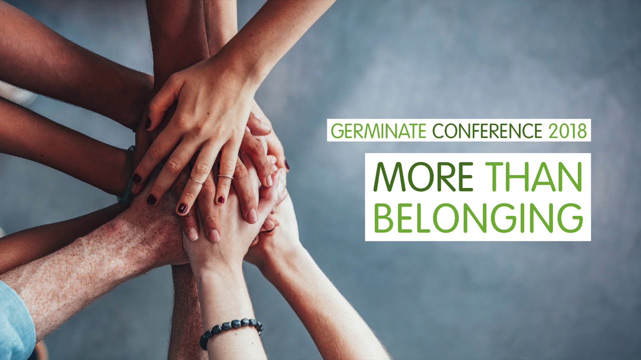 Germinate Conference 2018: Keynote address - Rt Revd Dr David Walker