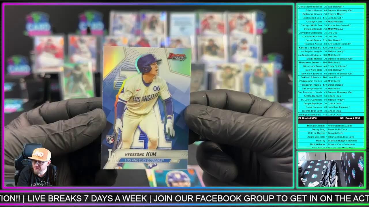 MLB BREAK # 5039