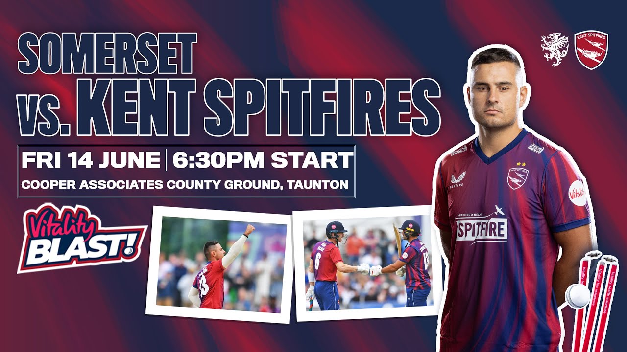 🎥 Highlights | Somerset vs. Kent Spitfires