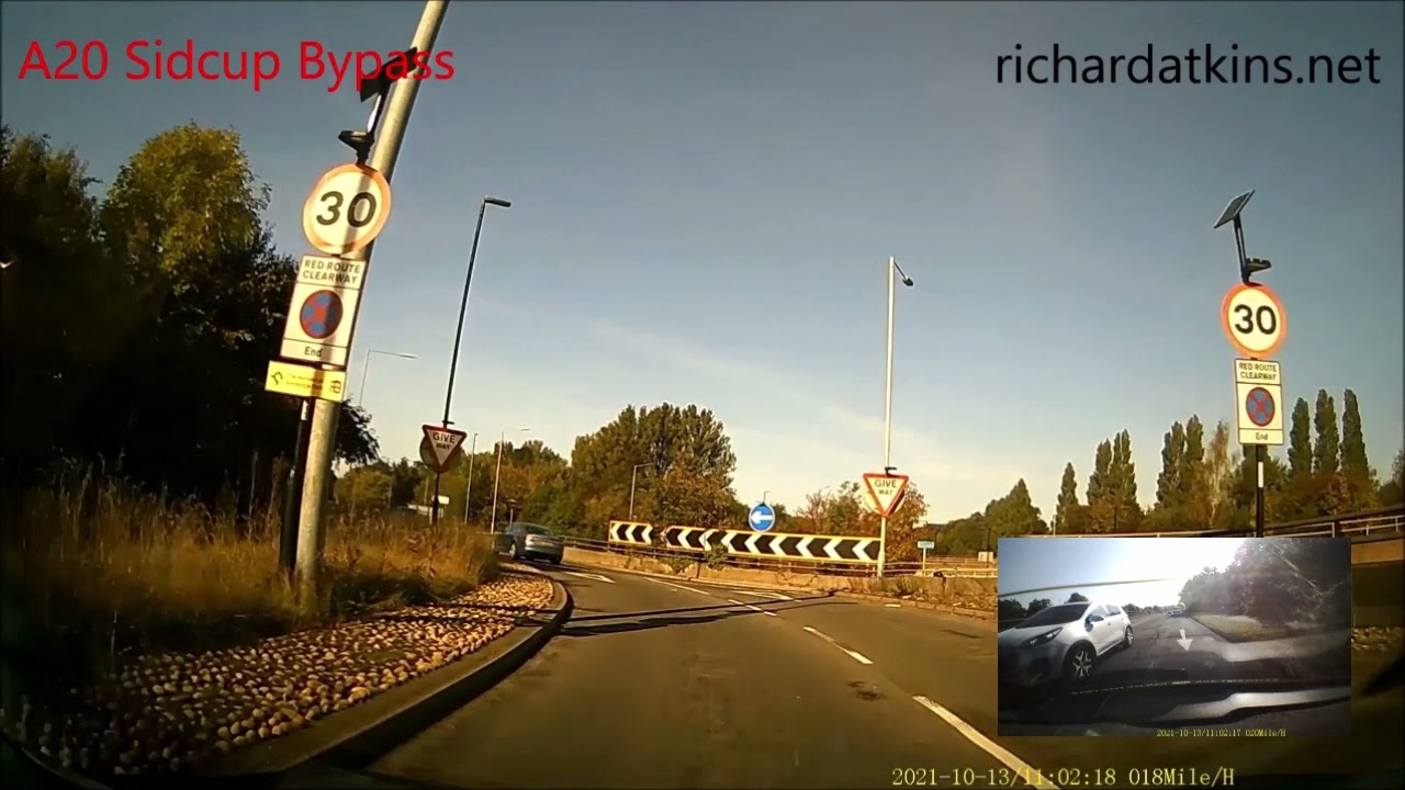 Sidcup Driving Test Route 13th Oct 2021 10.42am Driving Test at Sidcup