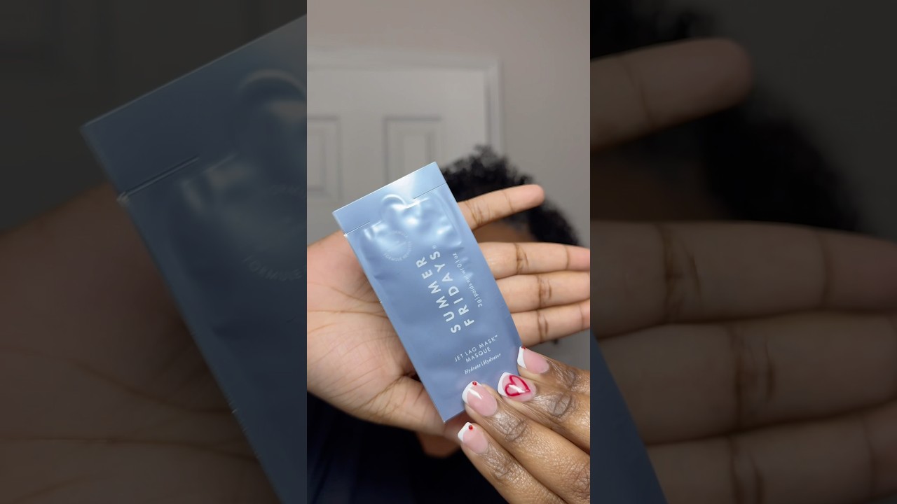 Testing #summerfridays Jet lag Mask #skincare #hydration #facemask #sensitiveskin #acneproneskin