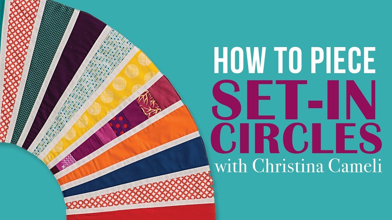 Piecing Set-In Circles for Wedge Quilts